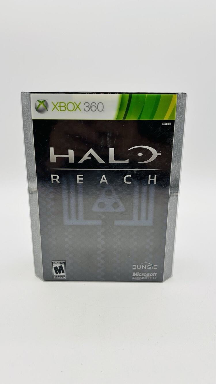 Halo Reach Limited Collectors Edition XBox 360 Complete Set With Sealed Book